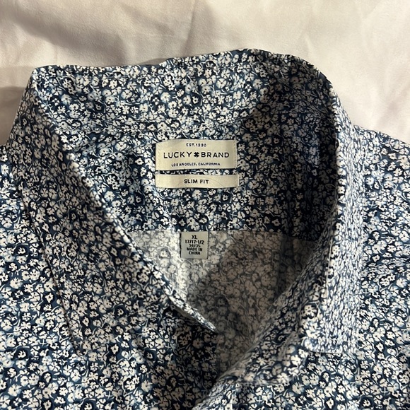 Mens Lucky Brand button down shirt - Picture 2 of 5